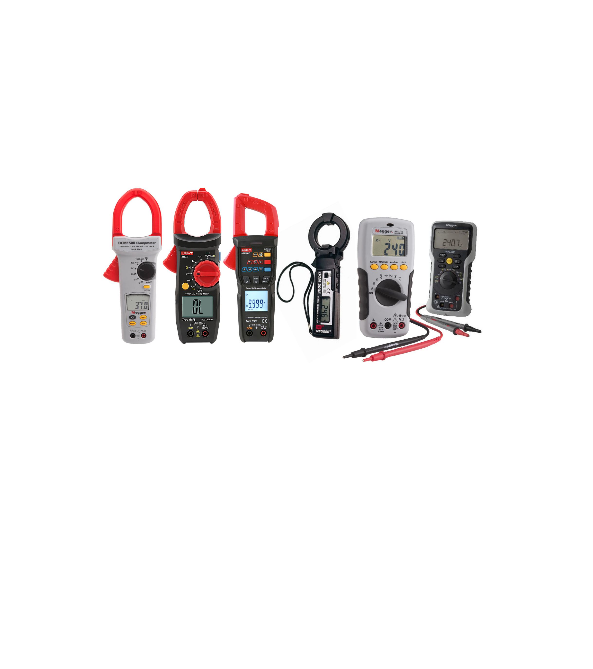 Multi Meters & Clamp Meters